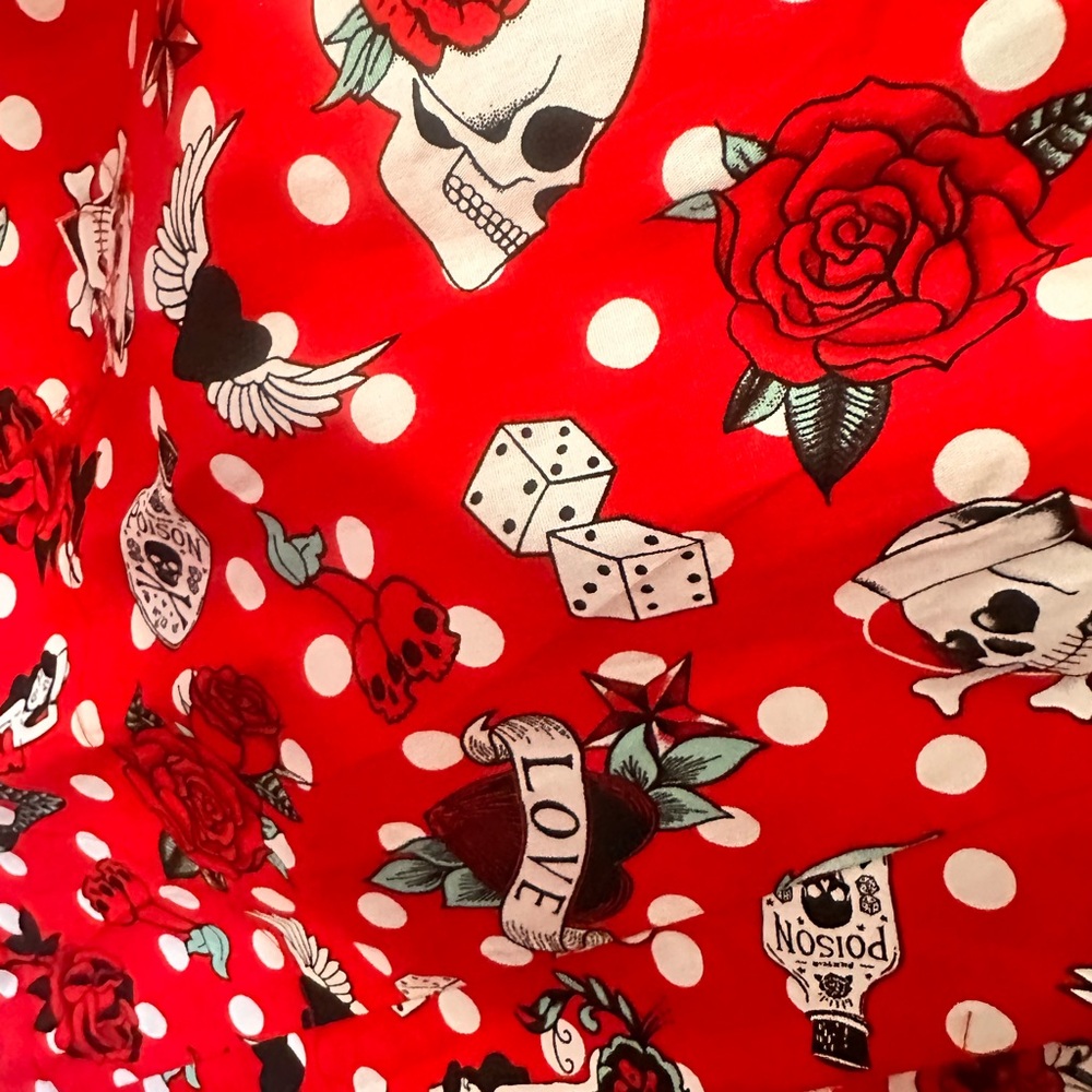 Torrid 12 Pinup Rockabilly Dress - Picture 4 of 5